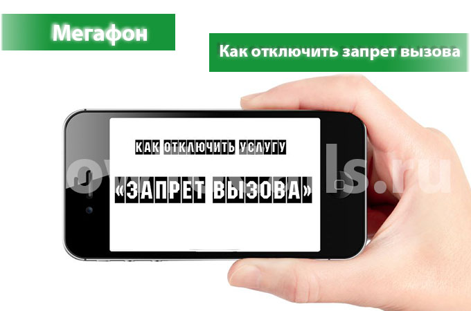 Как отключить запрет вызова на Мегафоне - 3 способа снятия запрета вызова на Мегафон Как отключить запрет вызова на Мегафоне - 3 способа снятия запрета вызова на Мегафон
